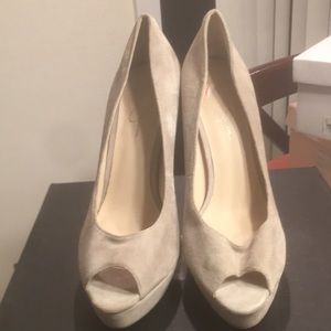 Gray Jessica Simpson heels